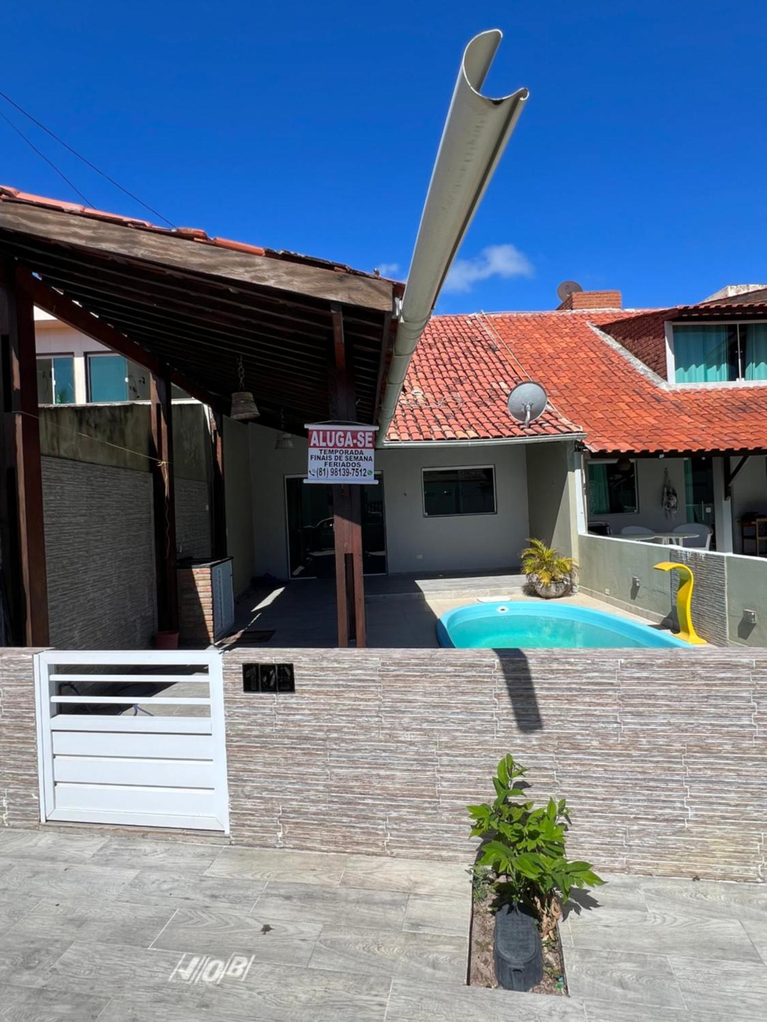 Casa Cinza Na Praia Dos Carneiros Em Condominio A Beira-Mar Экстерьер фото